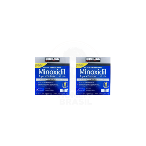 Minoxidil Kirkland - 12 Unidades (2 caixas lacradas)
